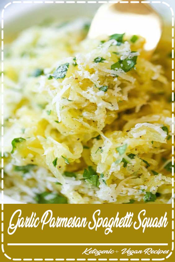 Garlic Parmesan Spaghetti Squash - Quickly Recipes Ideas