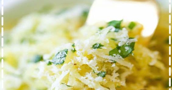 Garlic Parmesan Spaghetti Squash - Quickly Recipes Ideas