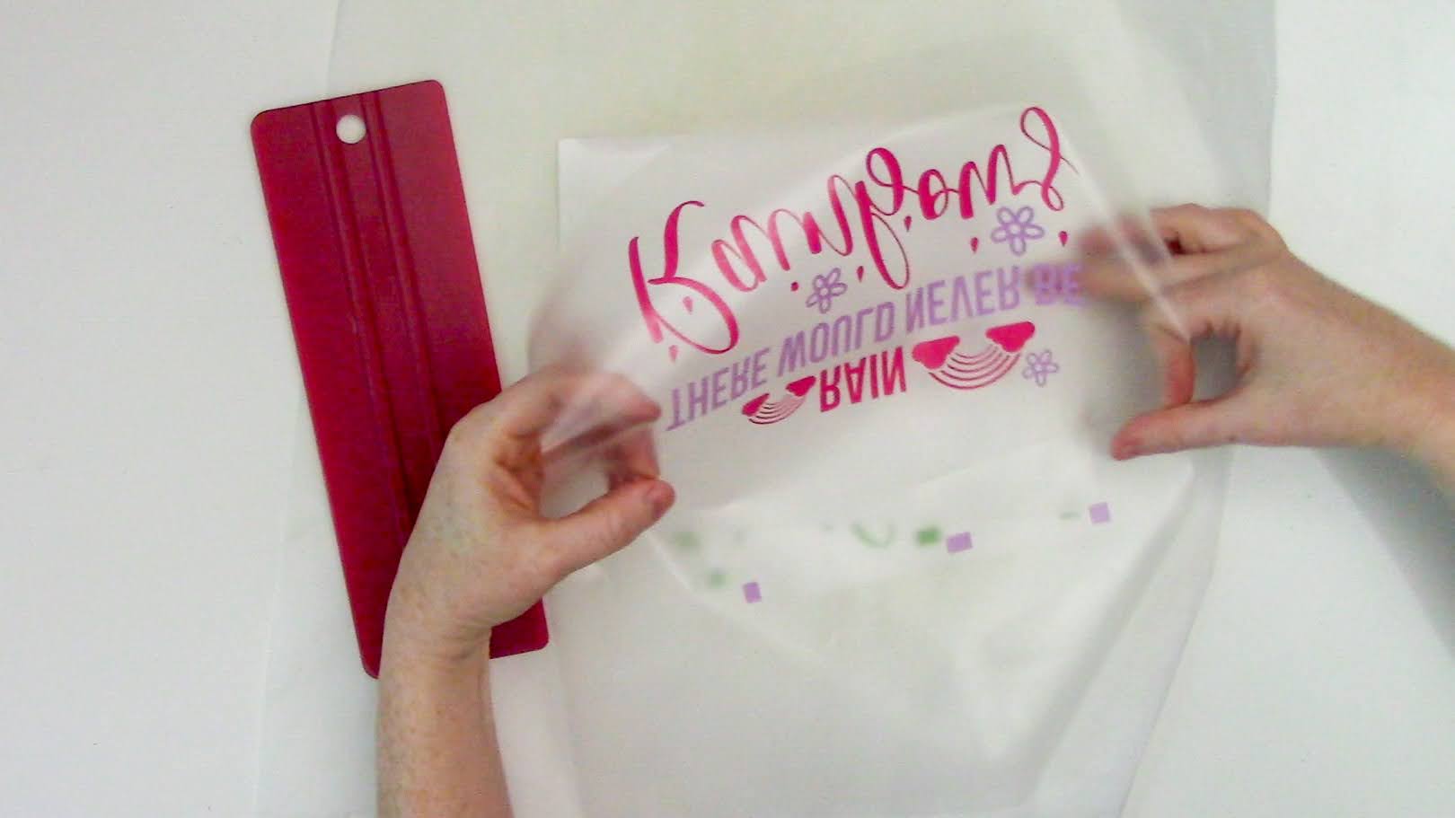 How to Put Vinyl on a Clear Umbrella Silhouette School