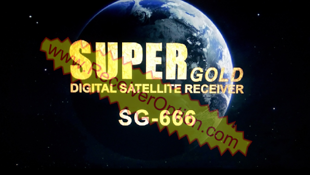 SUPER GOLD SG-666 HD RECEIVER AUTO ROLL POWERVU KEY NEW SOFTWARE