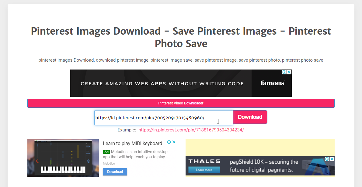Cara Download Gambar Di Pinterest Dalam Ukuran HD