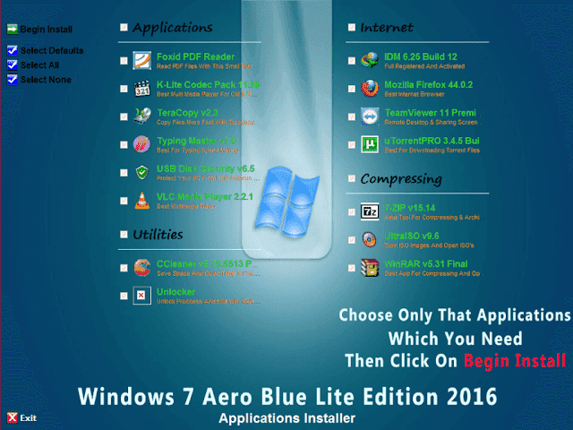 Télécharger version rapide de Windows 7 32 bit et 64 bit