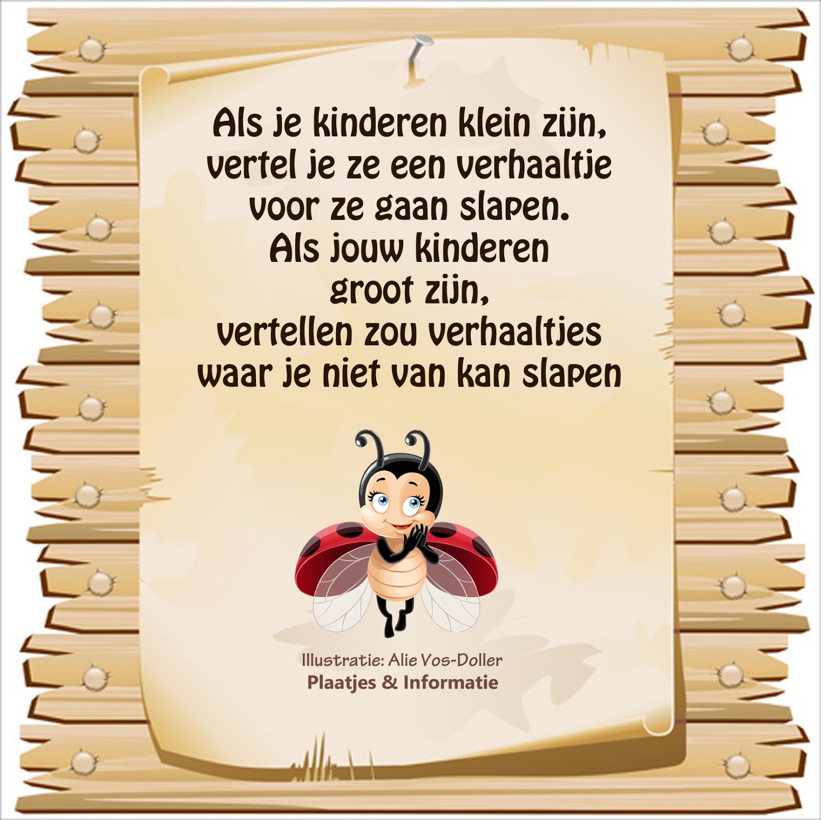 Plaatjes & Informatie Als je kinderen klein zijn en groot worden....