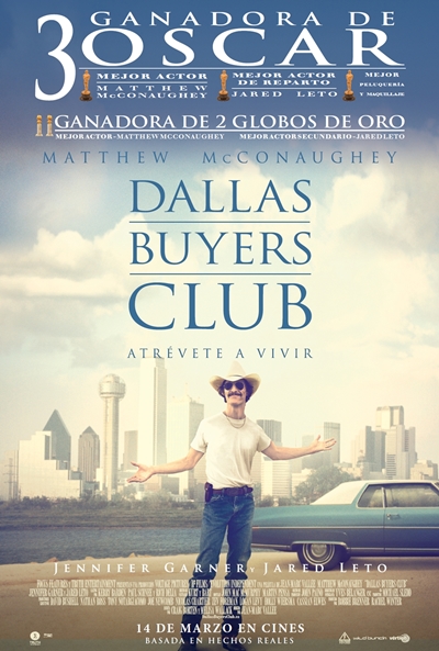 Cartel de Dallas Buyers Club 