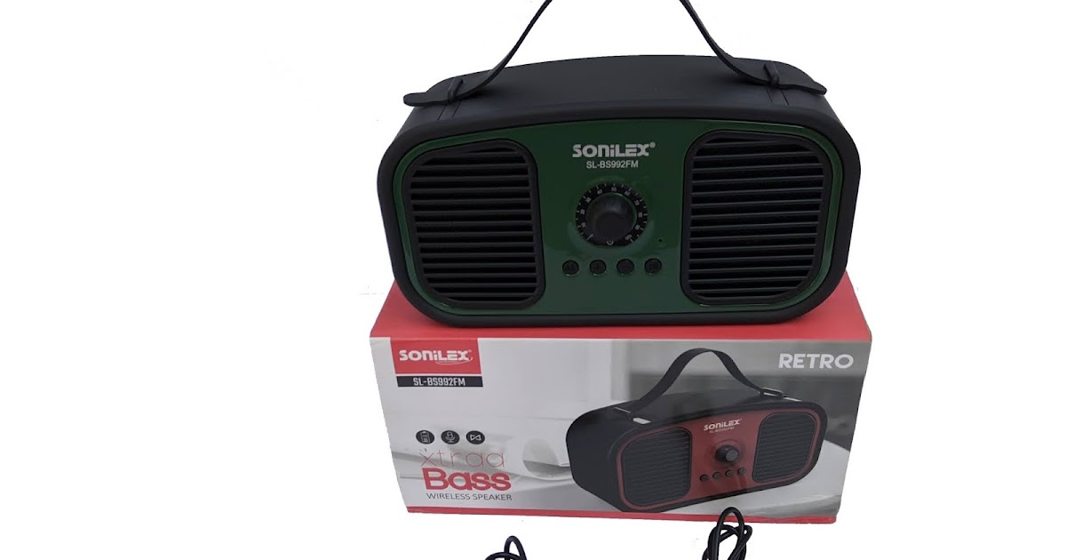 sonilex extra bass speaker