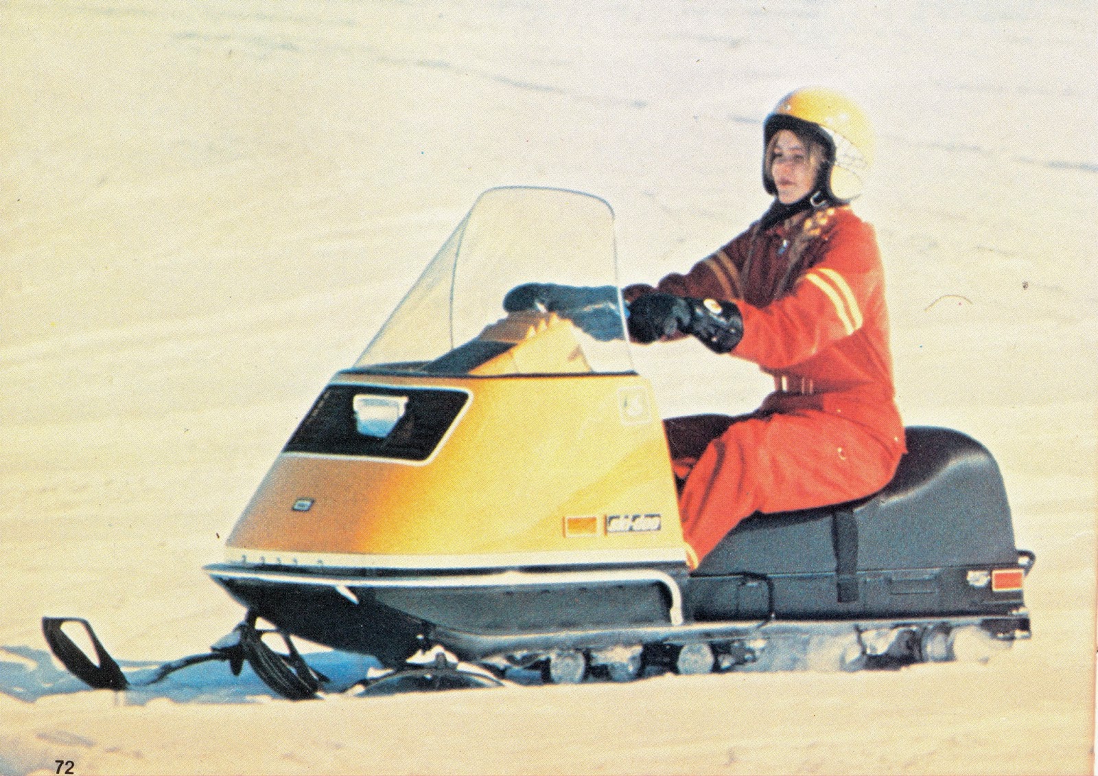 CLASSIC SNOWMOBILES OF THE PAST: 1974 SKI-DOO ELAN 250T SNOWMOBILE