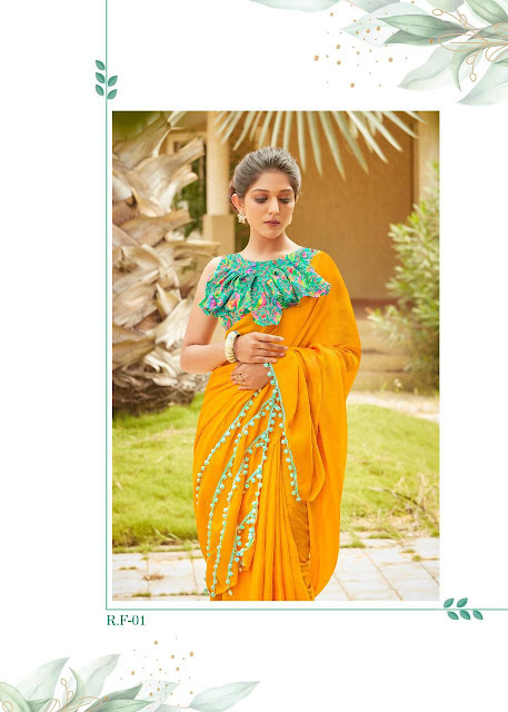 RAPID FIRE LENIN COTTON PUM PUM BORDER SAREE WITH KALAMKARI PRINTED BLOUSE RAPID FIRE LENIN COTTON PUM PUM BORDER SAREE WITH KALAMKARI PRINTED BLOUSE
