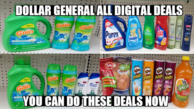 DOLLAR GENERAL ALL DIGITAL DEALS| YOU CAN DO THESE DEALS NOW