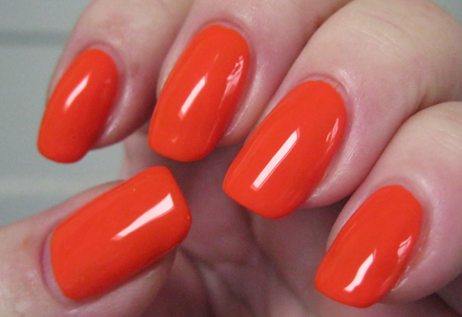 10. Orly Nail Lacquer in "Orange Punch" - wide 5