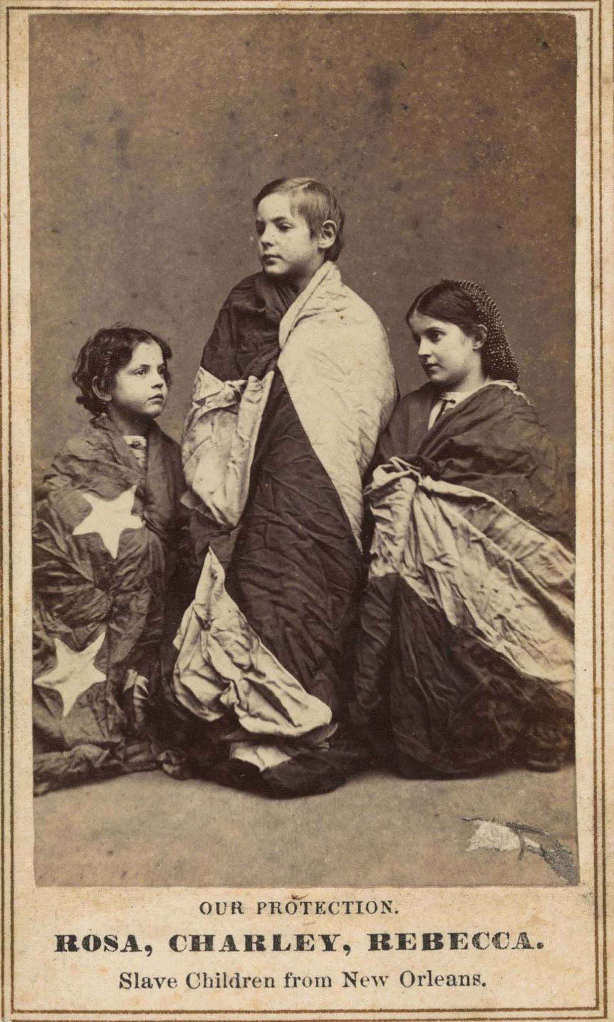 Civil War Slave Girl Porn - The 'white' slave children of New Orleans in rare photographs, 1863 - Rare  Historical Photos