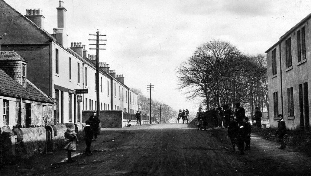 Tour Scotland Old Photograph Leven Road Windygates Fife Scotland
