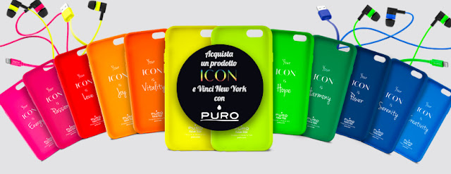 Acquista una cover PURO collezione ICON e vinci un viaggio a New York