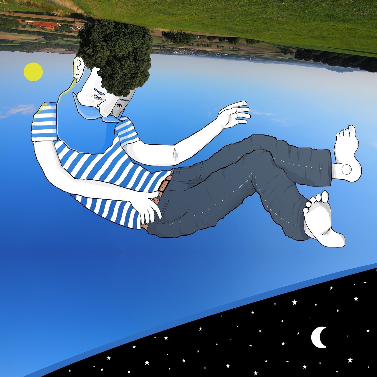 Der Himmel Als Kreative Spielwiese Thomas Lamadieu Illustriert