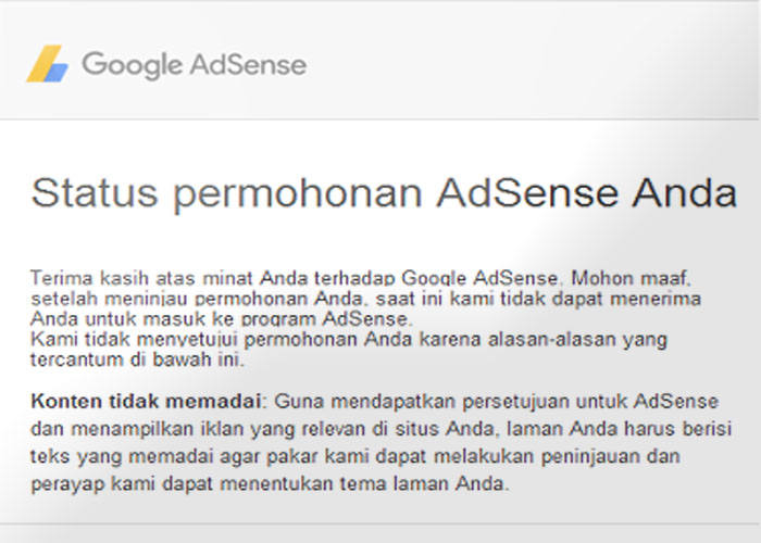 Google AdSense Ditolak: Mengatasi Masalah Alamat yang Sama dan Strategi Penerimaan
