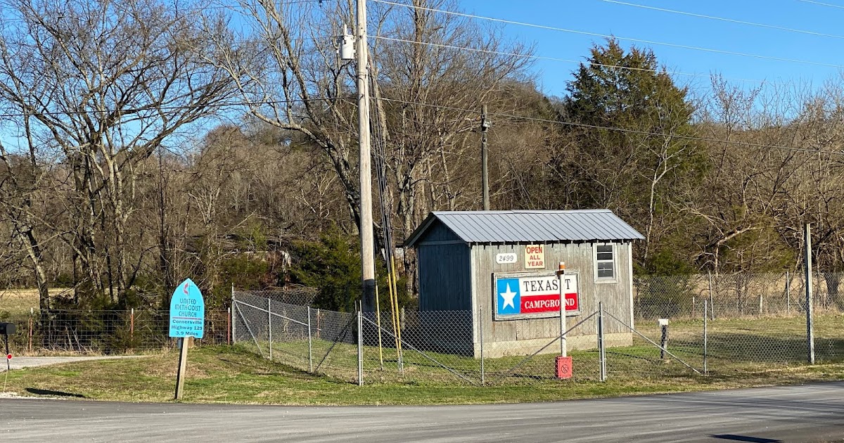 Cozy Rosie Texas T Campground Cornersville, Tennessee (March 2020)