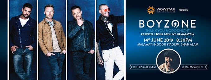 Are you ready for Boyzone's 'Thank you and Goodnight Farewell' Tour?