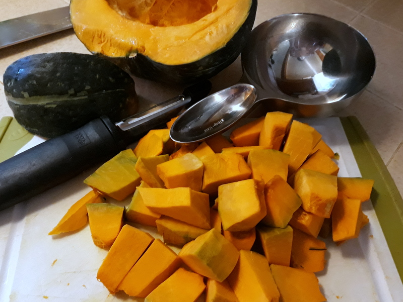 Kabocha Rice in Instant Pot