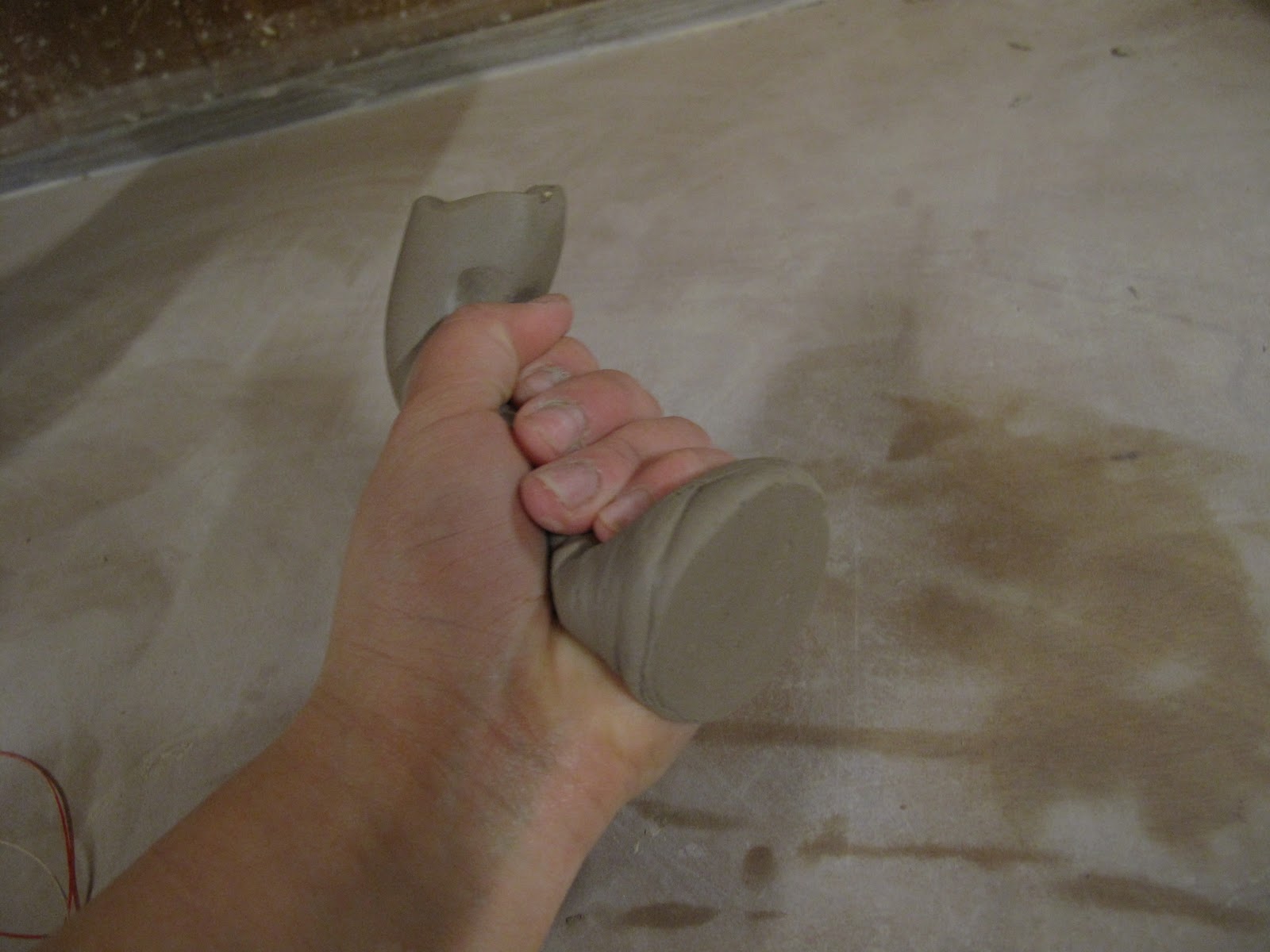 Liberty Stoneware Making kiln furniture