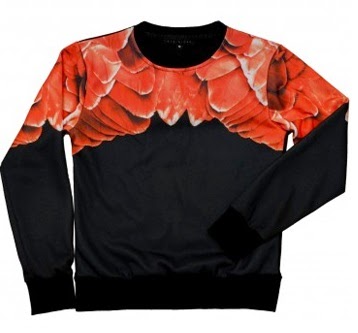 http://asmblyboutique.com/store/products/salmon-feathered-crewneck-2/