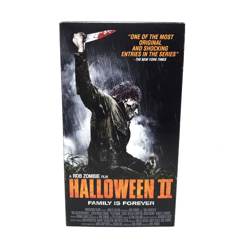 The Horrors of Halloween HALLOWEEN (2007, 2009, 2018, 2021) Custom VHS