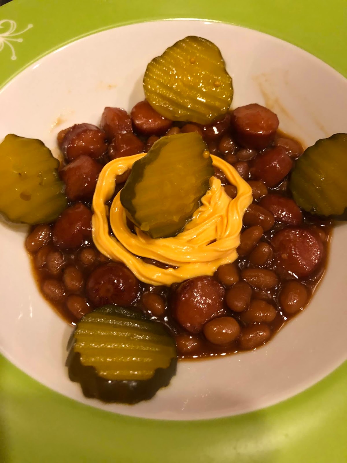 Loving food, one recipe at a time! Eeeasy BBQ Franks and Beans