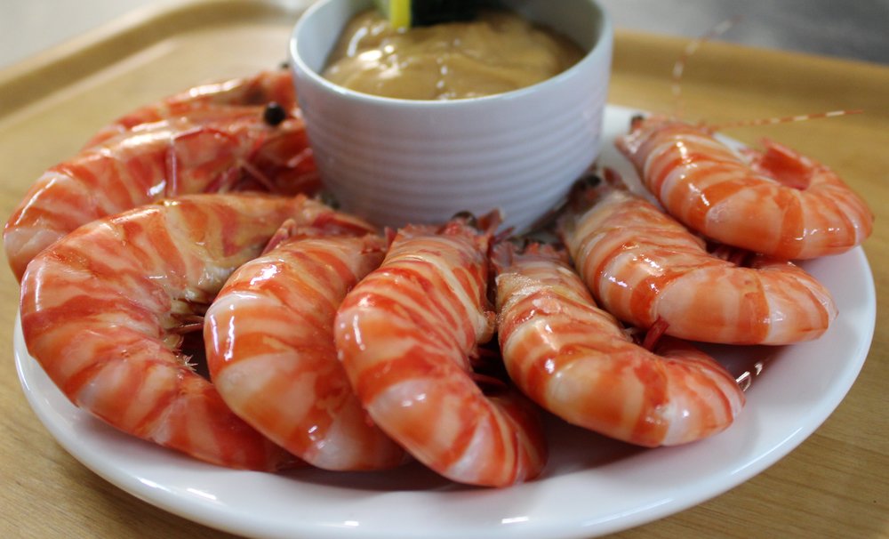 Giant Tiger Shrimp Cooked