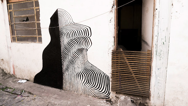 Street Art By 2501 On The Streets Of Sao Paulo Brazil with Herbert Baglione and Marina Zumi. 3