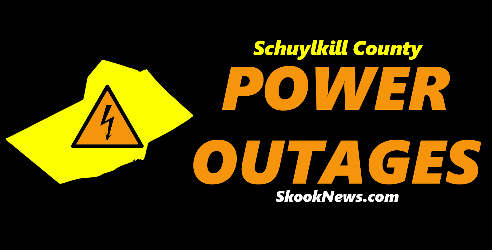 Schuylkill County Power Outages March 25th, 2023 (Noon Update)