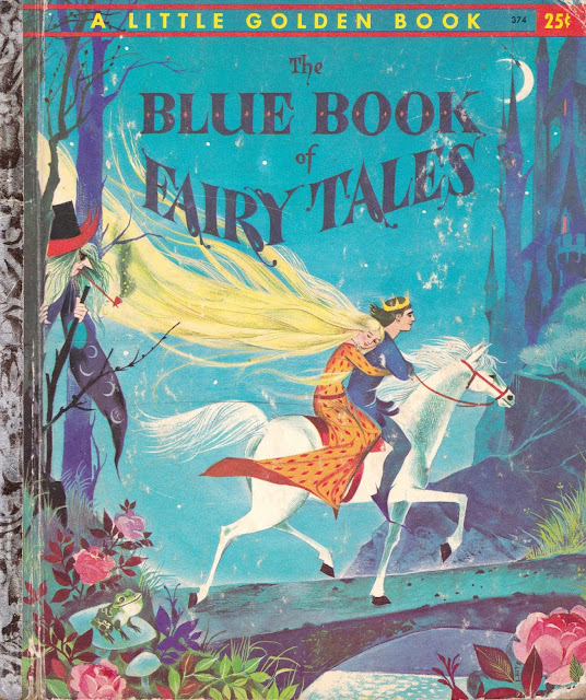 "The Blue Book of Fairy Tales" illustrated by Gordon Laite (1959)