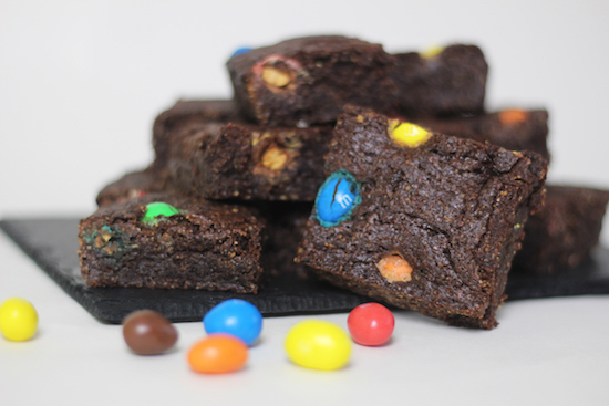 M&M Fudge Brownies - Brownie Bites Blog