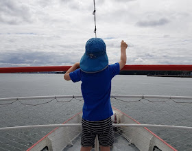Ahoi, Freya! Unsere Brunchfahrt auf der Kieler Förde. Die Kinder fanden den maritimen Ausflug toll!