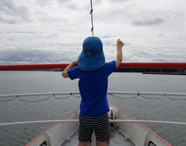 Ahoi, Freya! Unsere Brunchfahrt auf der Kieler Förde. Die Kinder fanden den maritimen Ausflug toll!