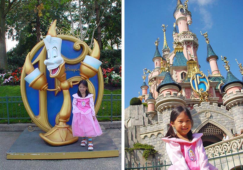 Fun Paris Disneyland Park princess aurora