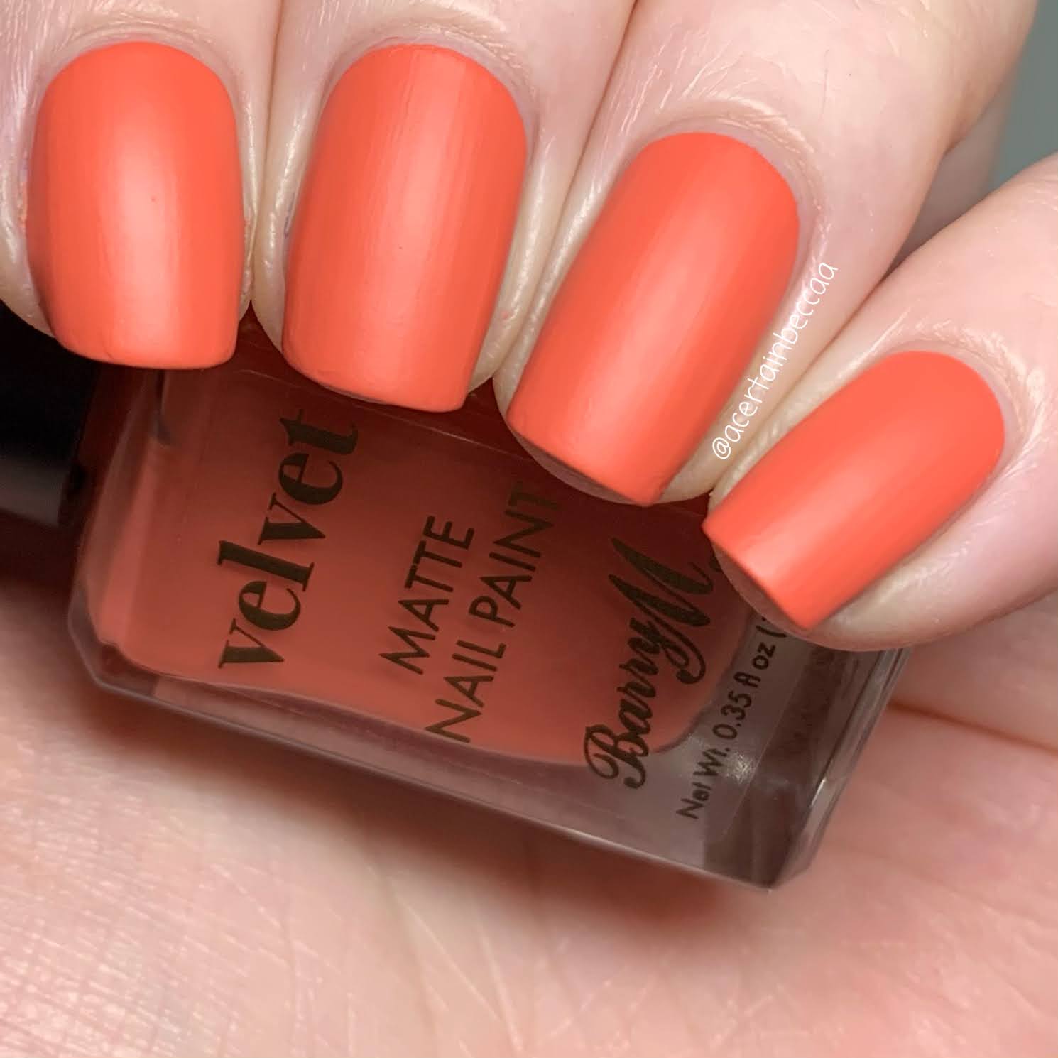 Barry M Matte Nail Paint Summer Collection