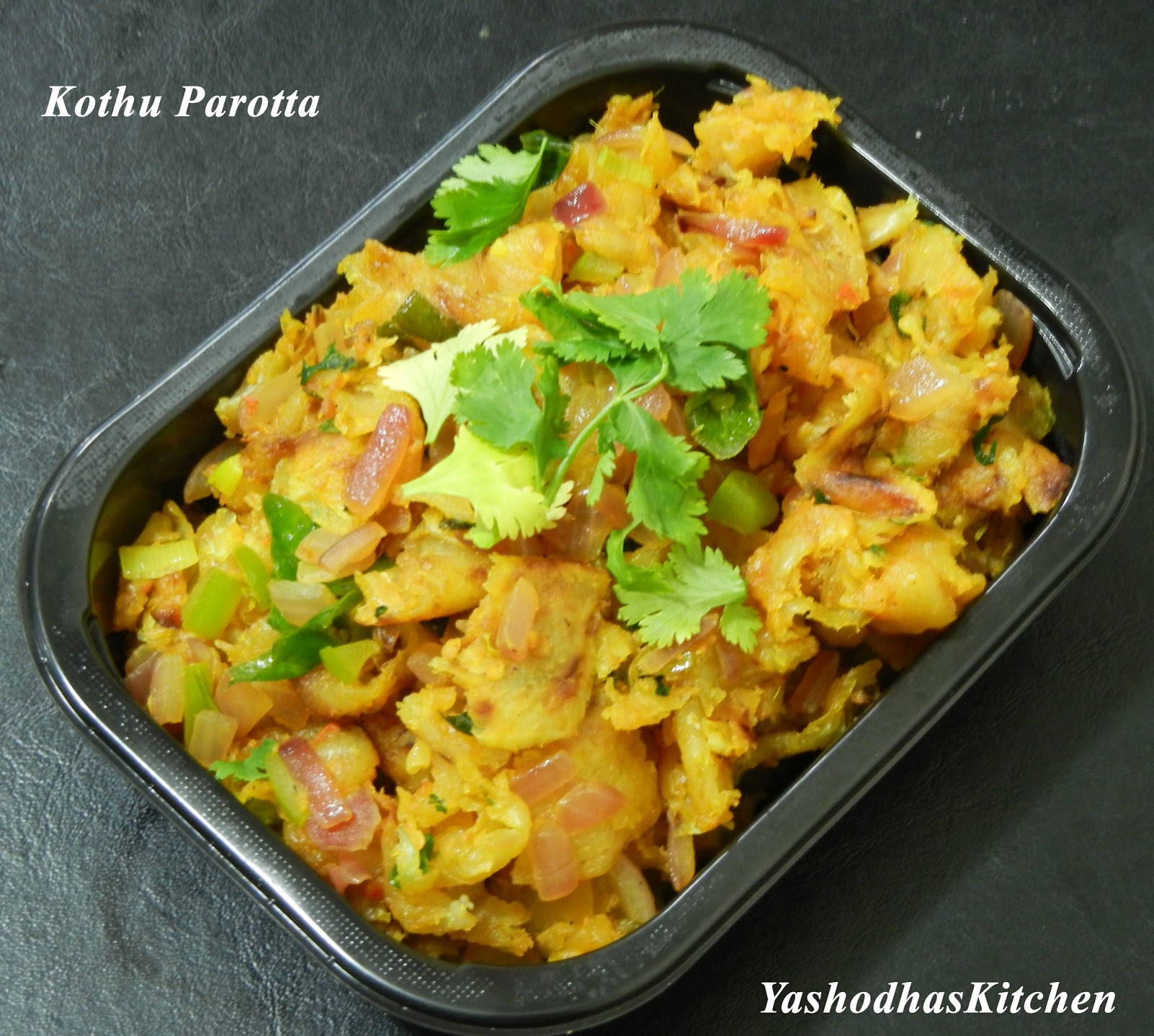 Yashodha's kitchen: KOTHU PAROTA / KOTTU PAROTTA