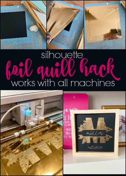Foil Quill Hack for Faster Foiling (But Be Warned) Silhouette School