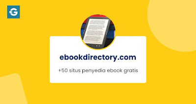 +50 situs penyedia ebook gratis versi ebookdirectory.com