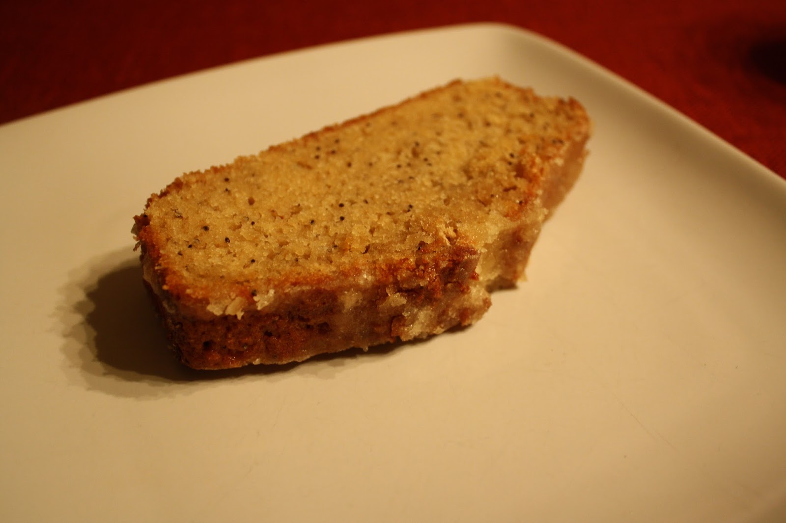 LactoseFree Girl Poppy Seed Bread with Orange Almond Glaze