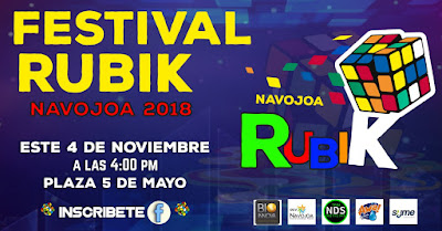 Celebrarán Festival de Rubik Navojoa 2018