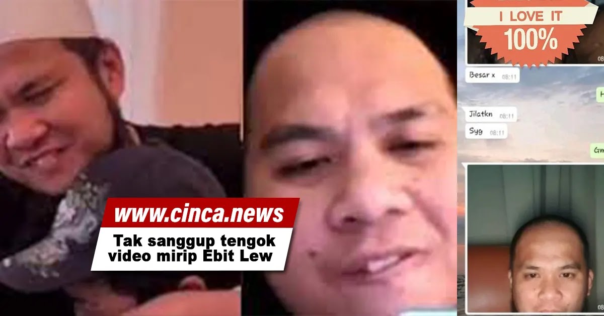 Lew twitter ebit video ustaz Viral Foto