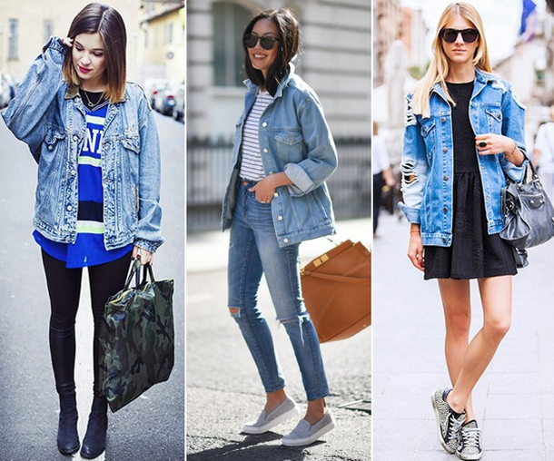 look com maxi jaqueta