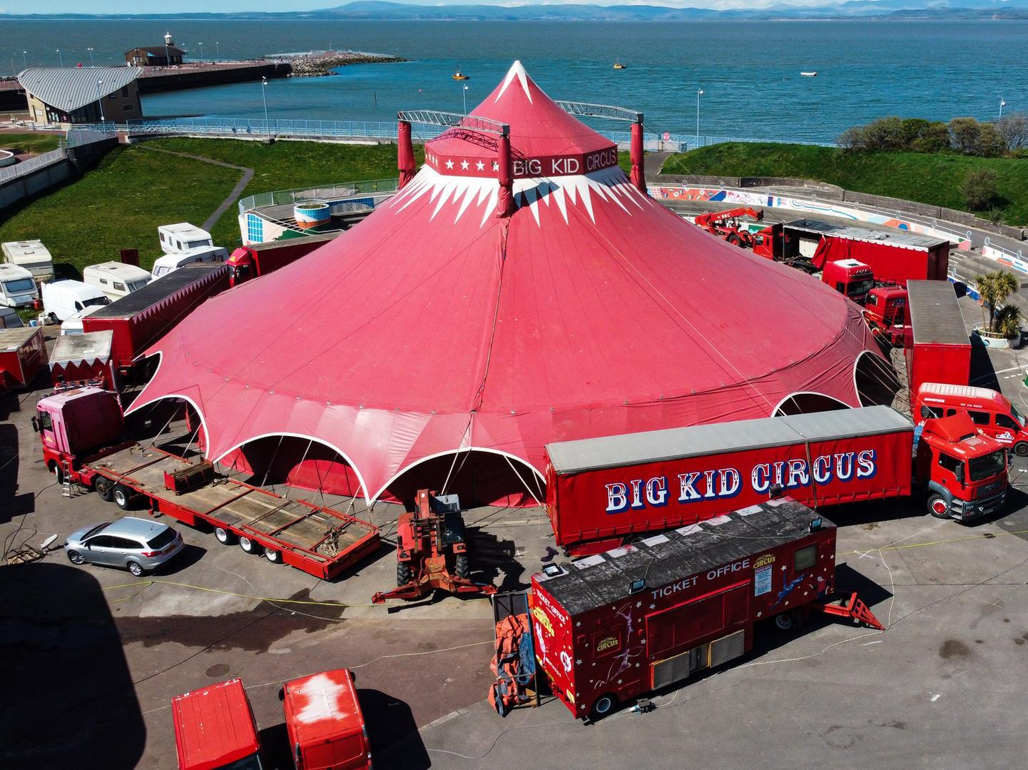 Showbiz David: Big Kid Circus in Lockdown, a Sad Reflection of Big Tops