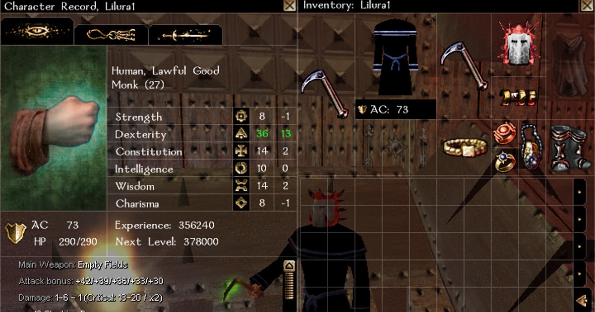 Monk build. Monk build