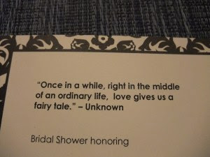Bridal Shower Quotes