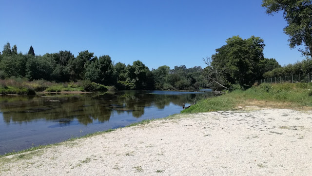 Praia Fluvial do Mirante no Rio Cávado