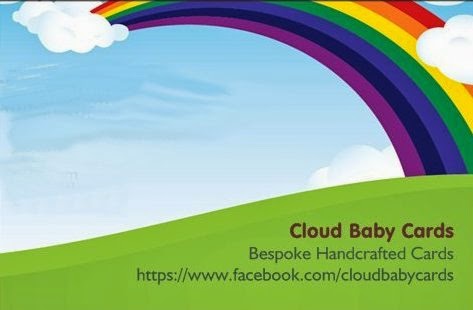 CLOUD BABY CARDS By Elaine