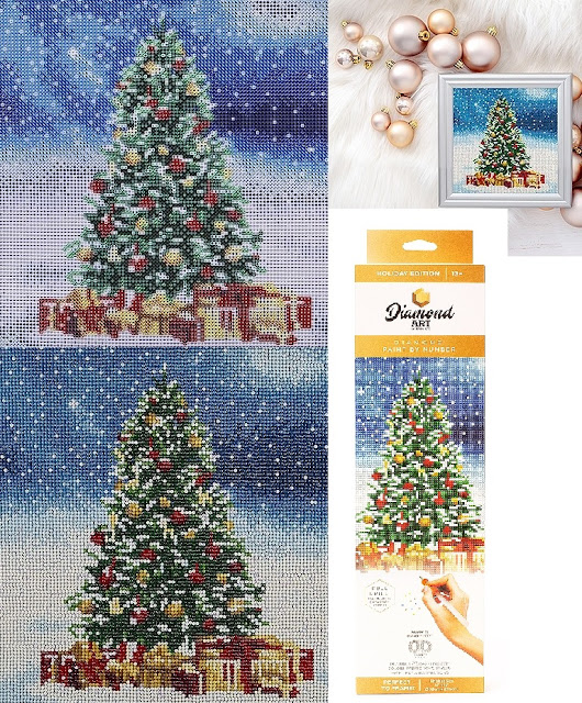 Christmas Tree Diamond Art Kit