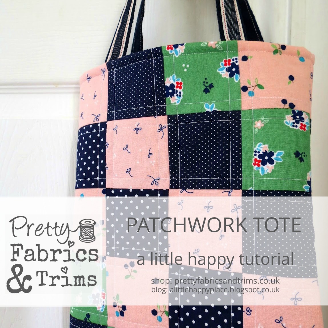 How to Sew Speedy Patchwork Tote Bags (easy sewing tutorial)
