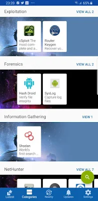 كالي لينكس تطلق متجر Kali NetHunter App Store خاص بتطبيقات الإختراق للأندرويد