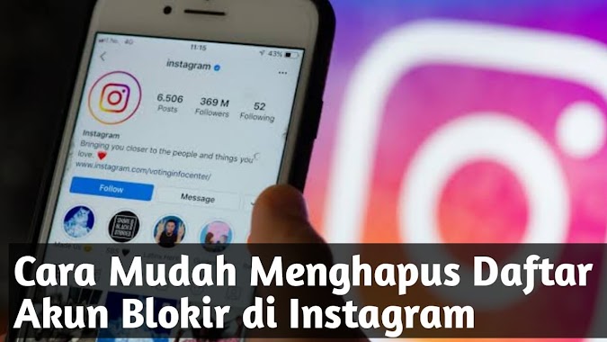 Cara Menghapus Daftar Blokir di Instagram (+Gambar) | Sinauhp